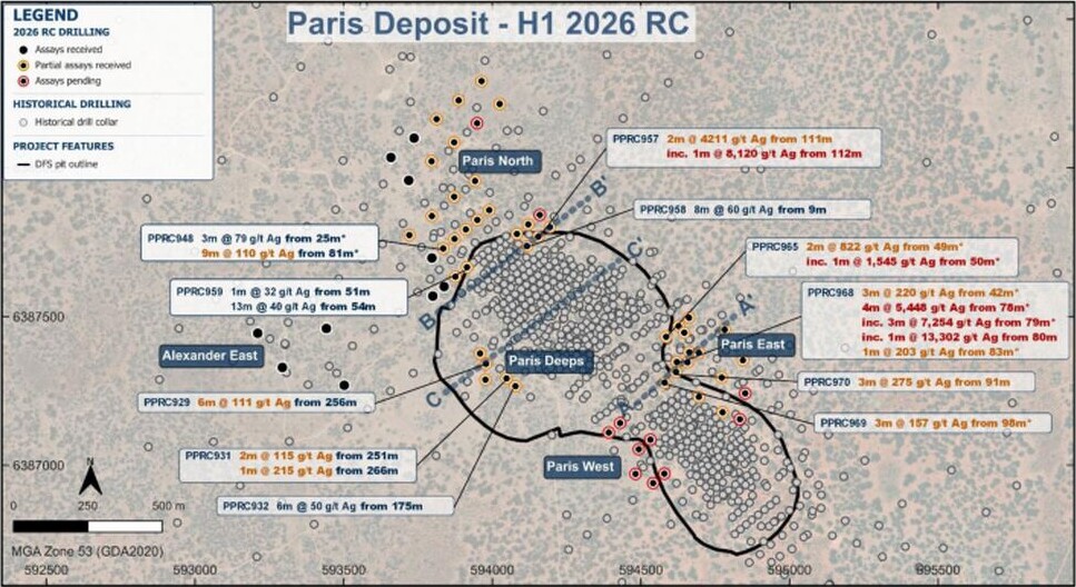 Investigator Silver lodges Paris mining lease application