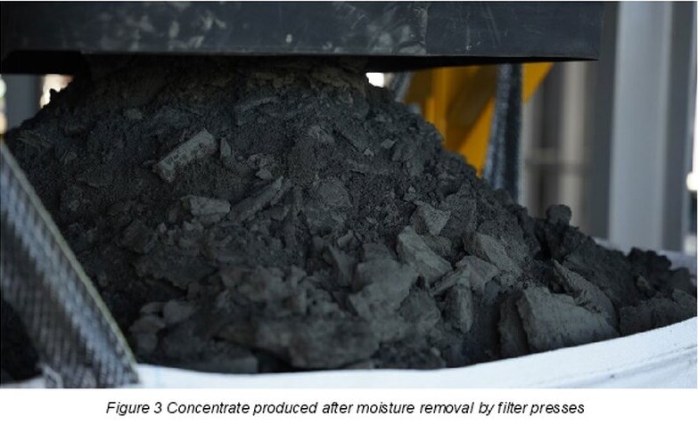 Larvotto produces first concentrate at Hillgrove