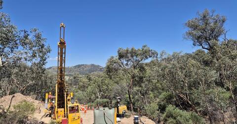 Diamond drilling at Kuniko’s Commonwealth–Silica Hill Project in New South Wales